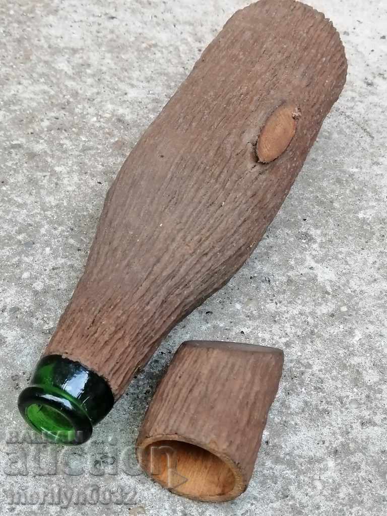 A lined bottle with a bottle labeled beer - 5