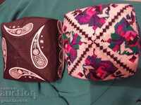 TUBETEYKA hat with embroidery - LOT of 2 pieces