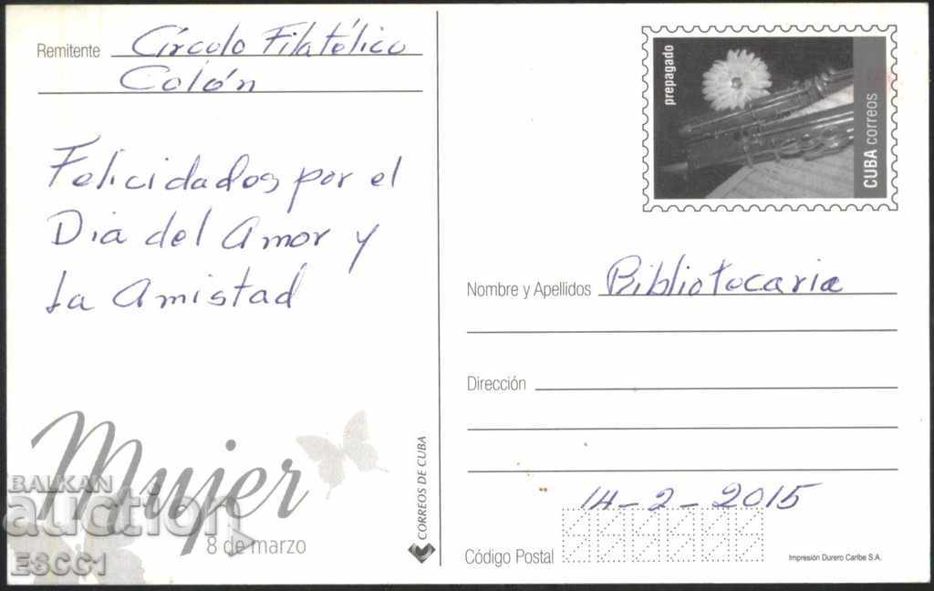 Postcard March 8, Cuba Woman's Day with price 1.70 BGN | € 0.87 Postcard March 8, Cuba Woman's Day with price 1.70 BGN | € 0.87