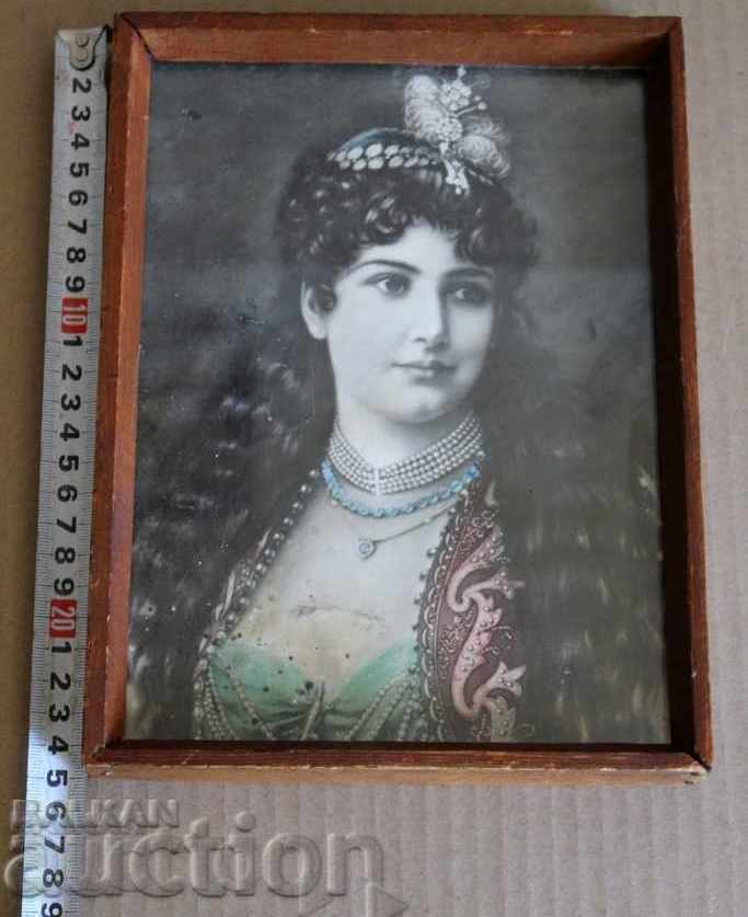 Auction . PICTURE REPRODUCTION GLASS FRAME Auction . PICTURE REPRODUCTION GLASS FRAME