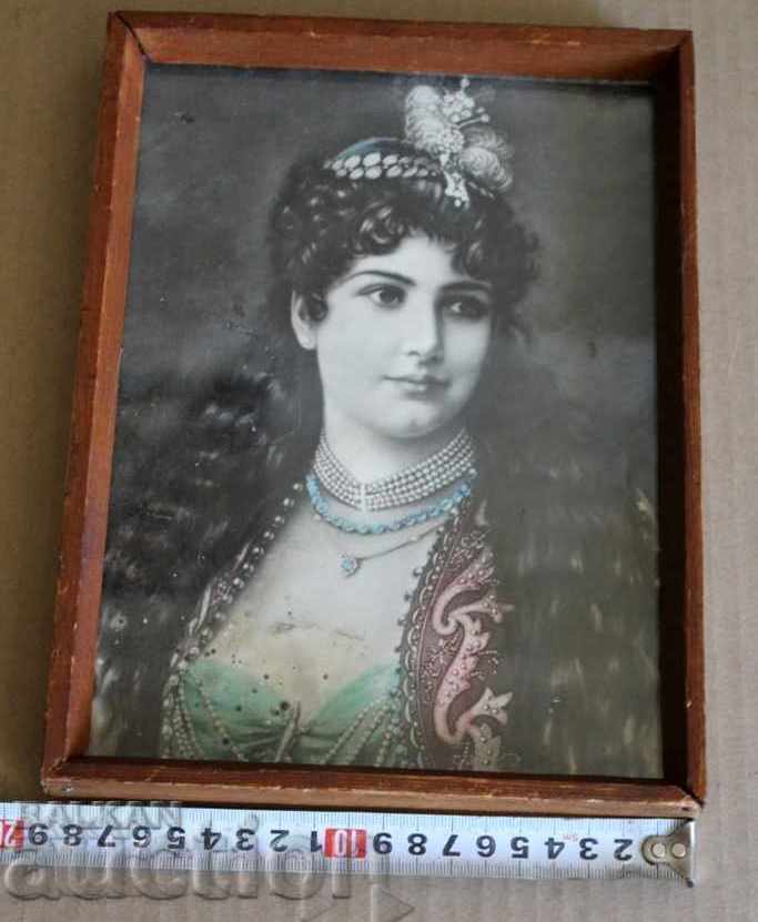 . PICTURE REPRODUCTION GLASS FRAME - 5 . PICTURE REPRODUCTION GLASS FRAME - 5