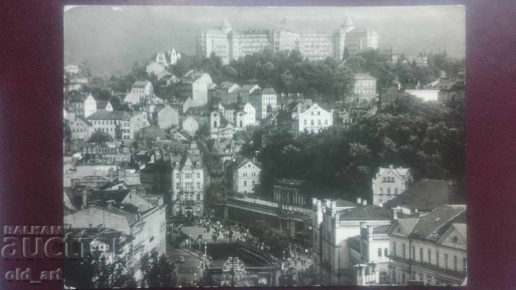Old postcard - Karlovy Vary