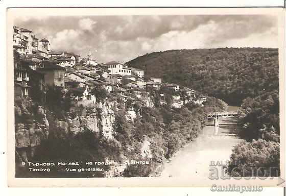 Κάρτα Veliko Tarnovo Βουλγαρία με ποταμό Yantra 5 *