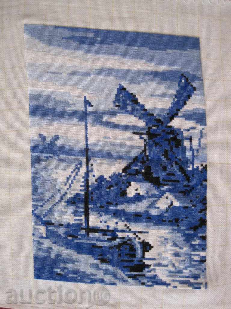 Windmill tapestry Windmill tapestry