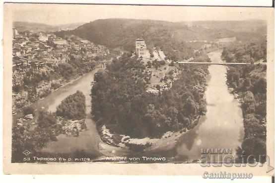 Κάρτα Veliko Turnovo Βέλικο Τάρνοβο με ποταμό Yantra 6 *