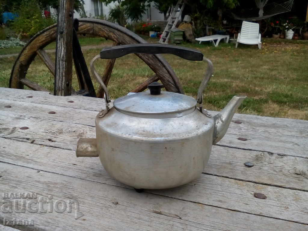 An old electric kettle