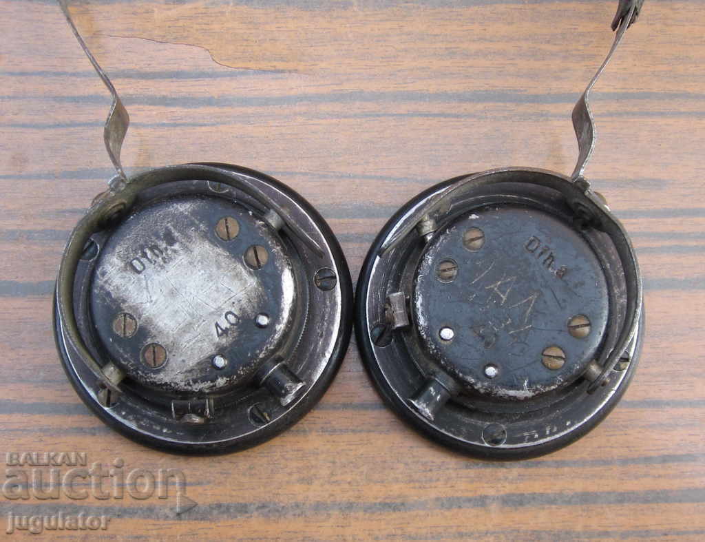 Δημοπρασία Β' Παγκοσμίου Πολέμου Γερμανικά στρατιωτικά ακουστικά 1940