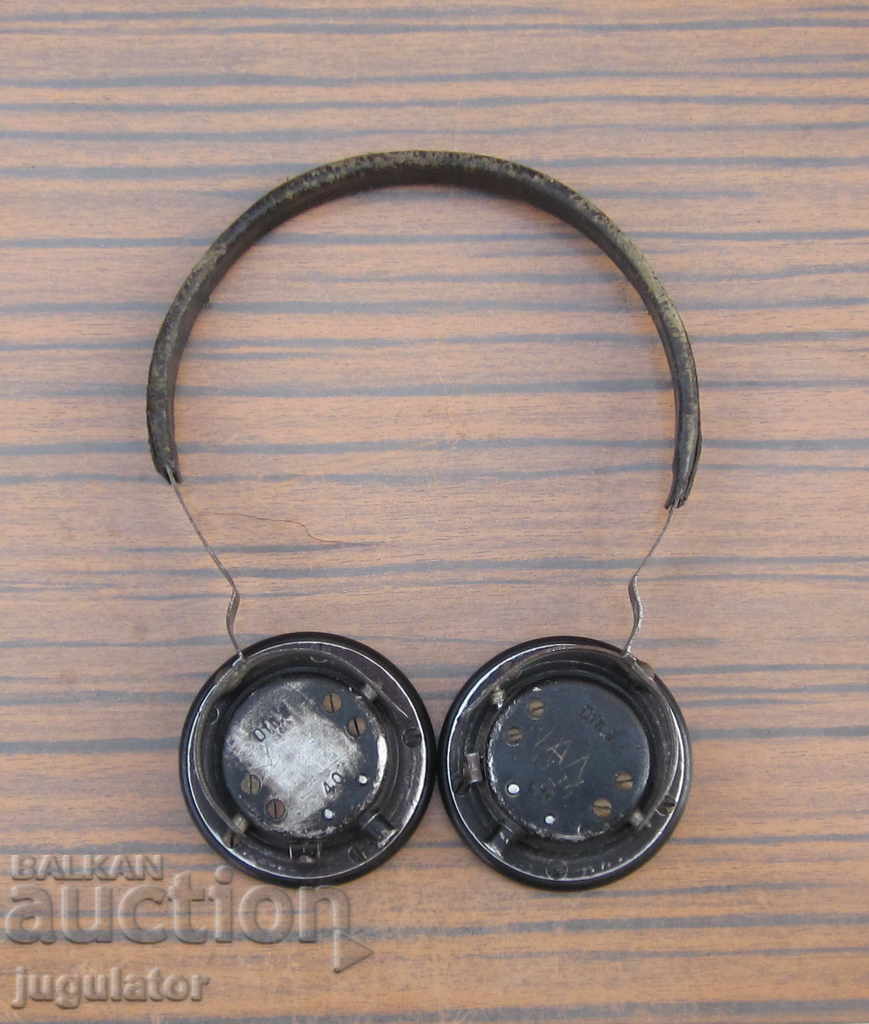 ВСВ Втора Световна Немски Германски военни слушалки 1940г.