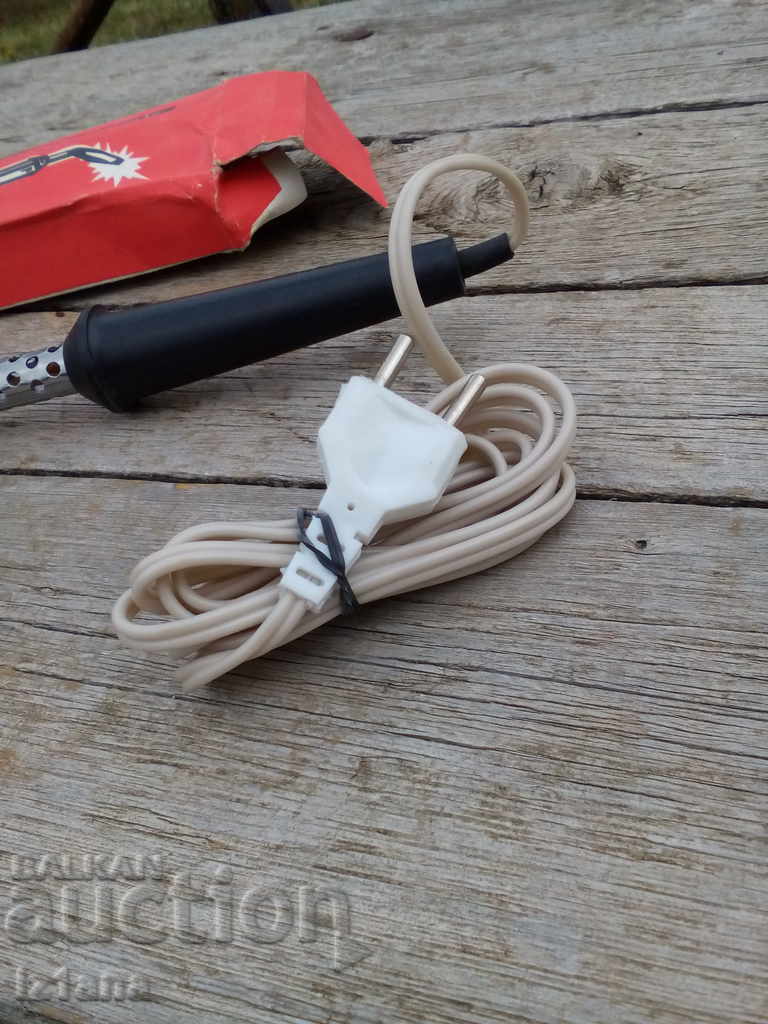 Delivery of Old soldering iron Delivery of Old soldering iron