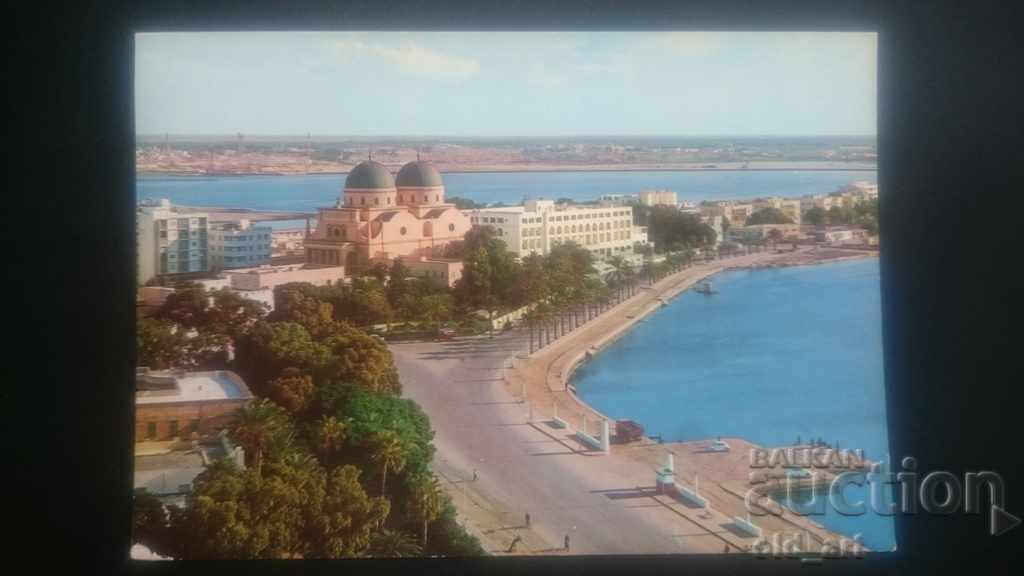 Old postcard - Benghazi, Libya