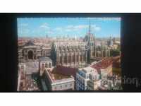 Стара пощенска картичка - гр. Милано