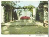 Card Bulgaria Pleven Parcul Skobelevy Monument-morminte*