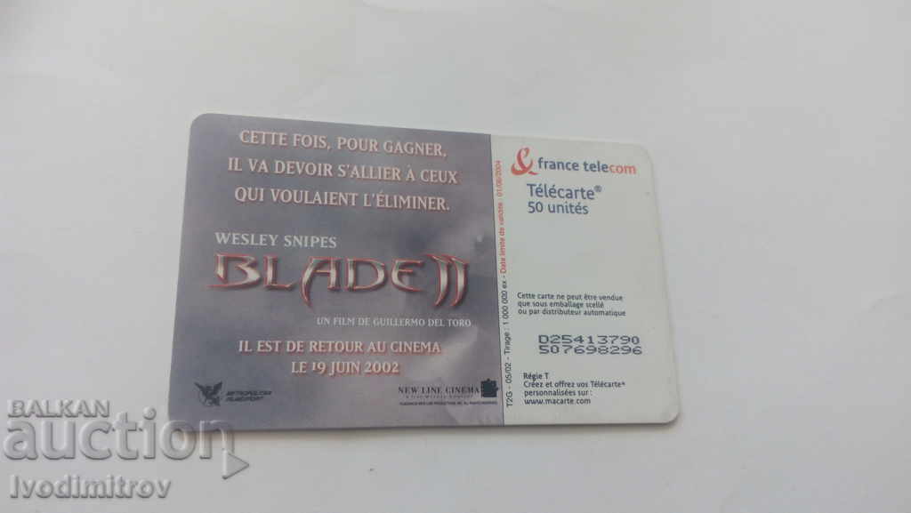 Phonecard France Telecom Blade II