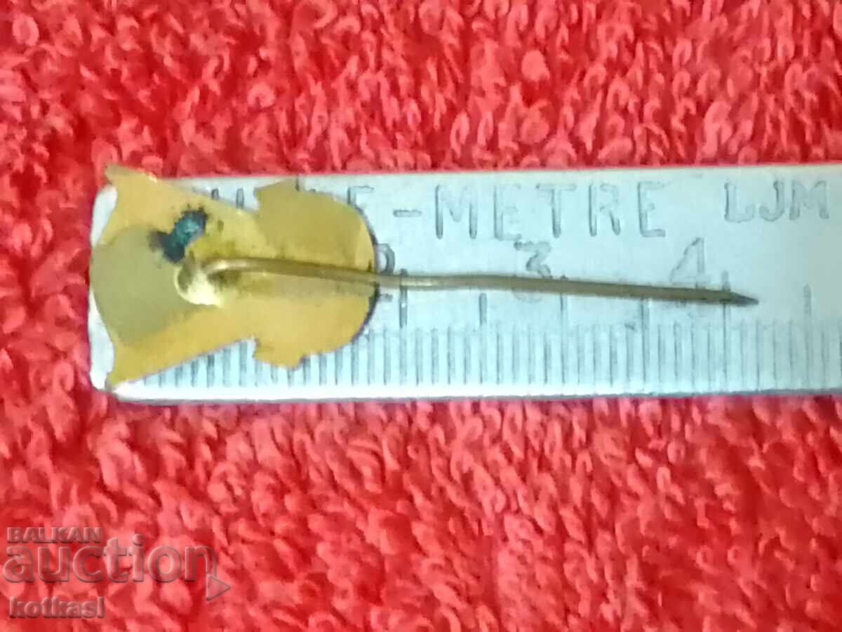 Old Soviet badge pin enamel IX 9 BCP CONGRESS excellent with price 15.50 BGN | € 7.93 Old Soviet badge pin enamel IX 9 BCP CONGRESS excellent with price 15.50 BGN | € 7.93