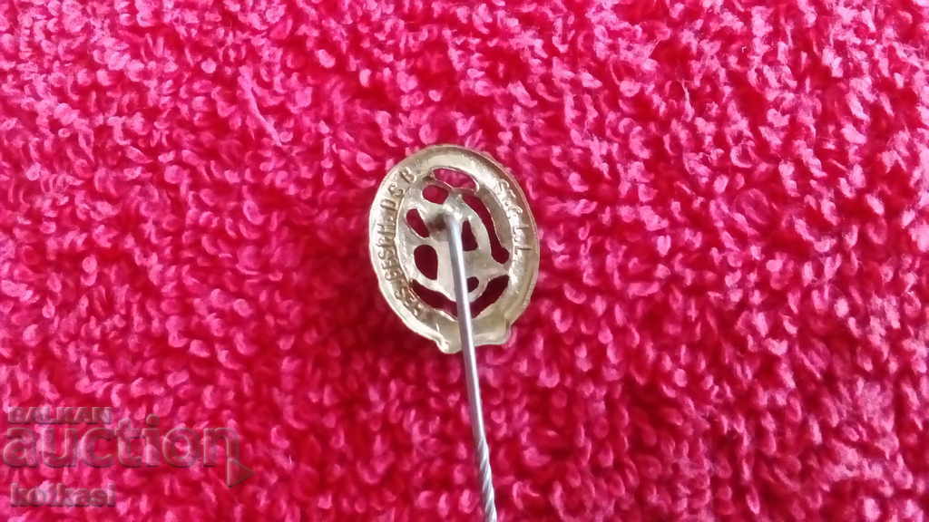 Old pin badge bronze - 5