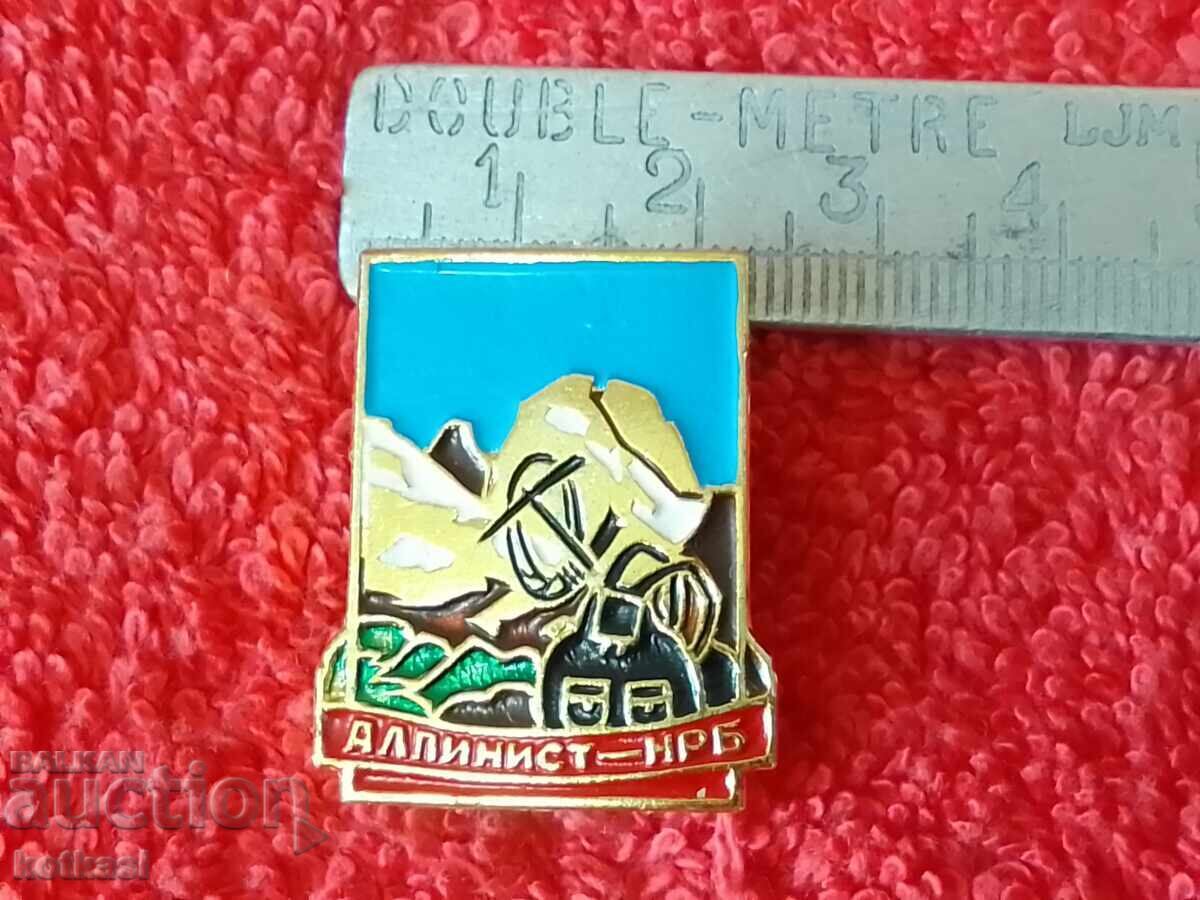 Veche insignă socială ALPINIST - NRB Veche insignă socială ALPINIST - NRB