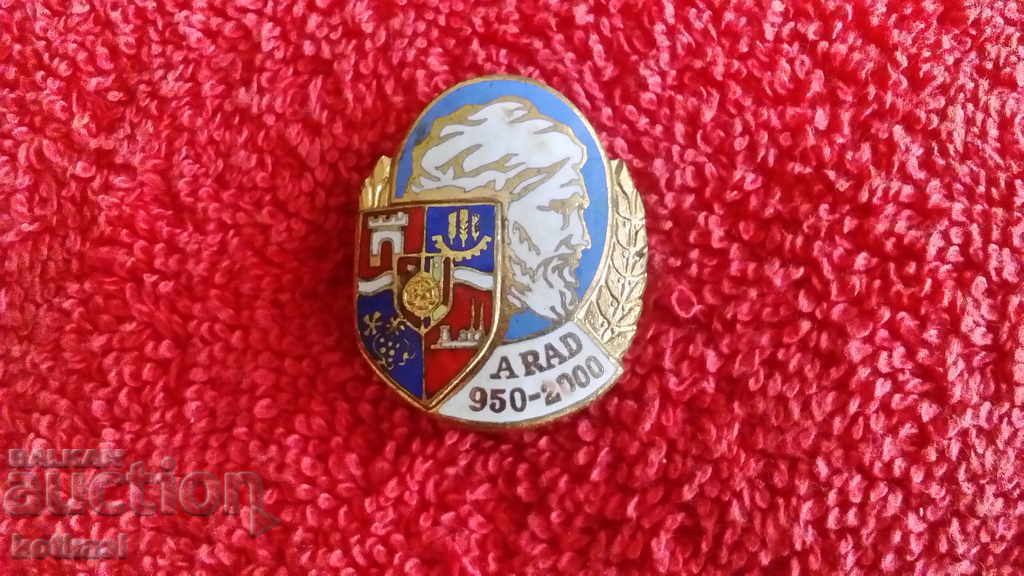 Delivery of Solid Bronze Badge Badge Enamel Dracula