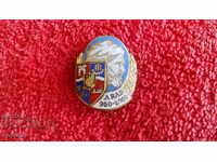 Solid Bronze Badge Badge Enamel Dracula