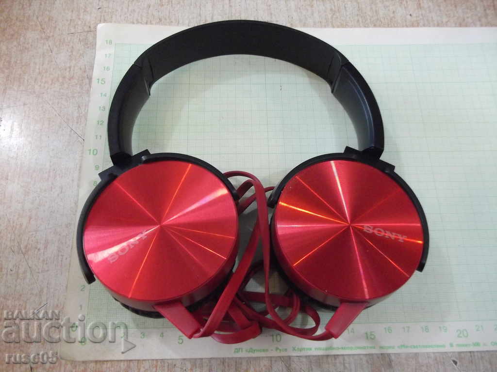 Auction SONY - MDR - XB 450 Headset Auction SONY - MDR - XB 450 Headset