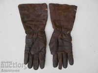 Old motorcycle gloves