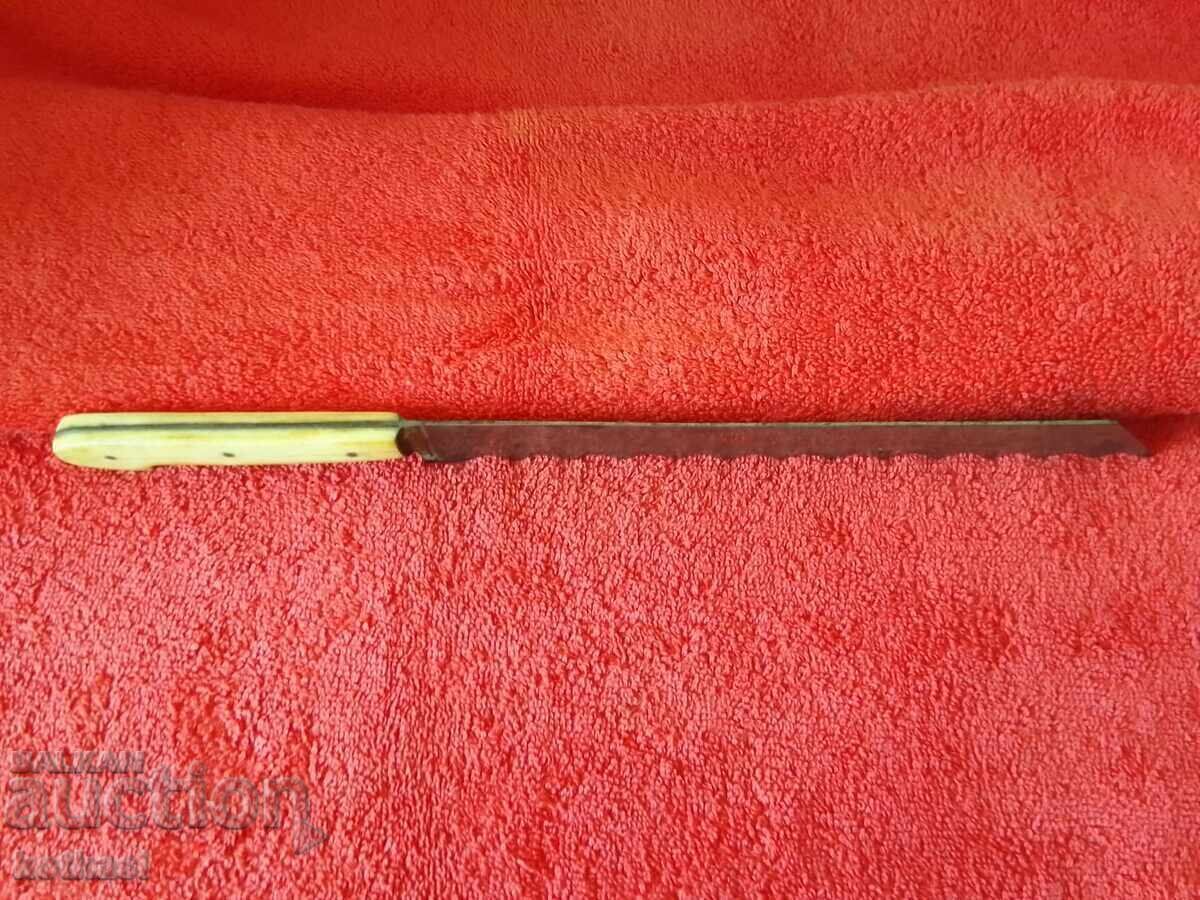 Old Bulgarian Royal Knife, carved from bone - 5 Old Bulgarian Royal Knife, carved from bone - 5