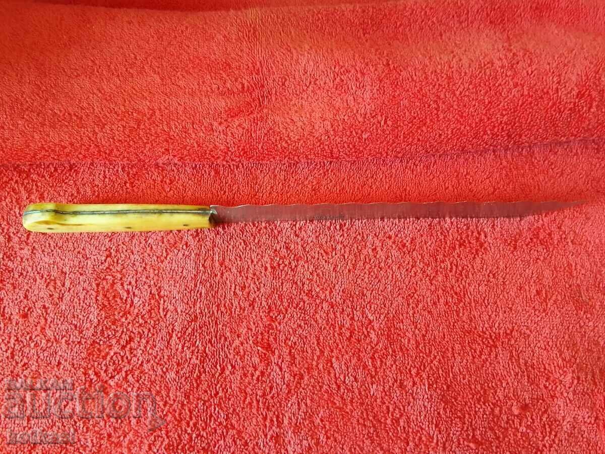 Old Bulgarian Royal Knife, carved from bone - 7 Old Bulgarian Royal Knife, carved from bone - 7