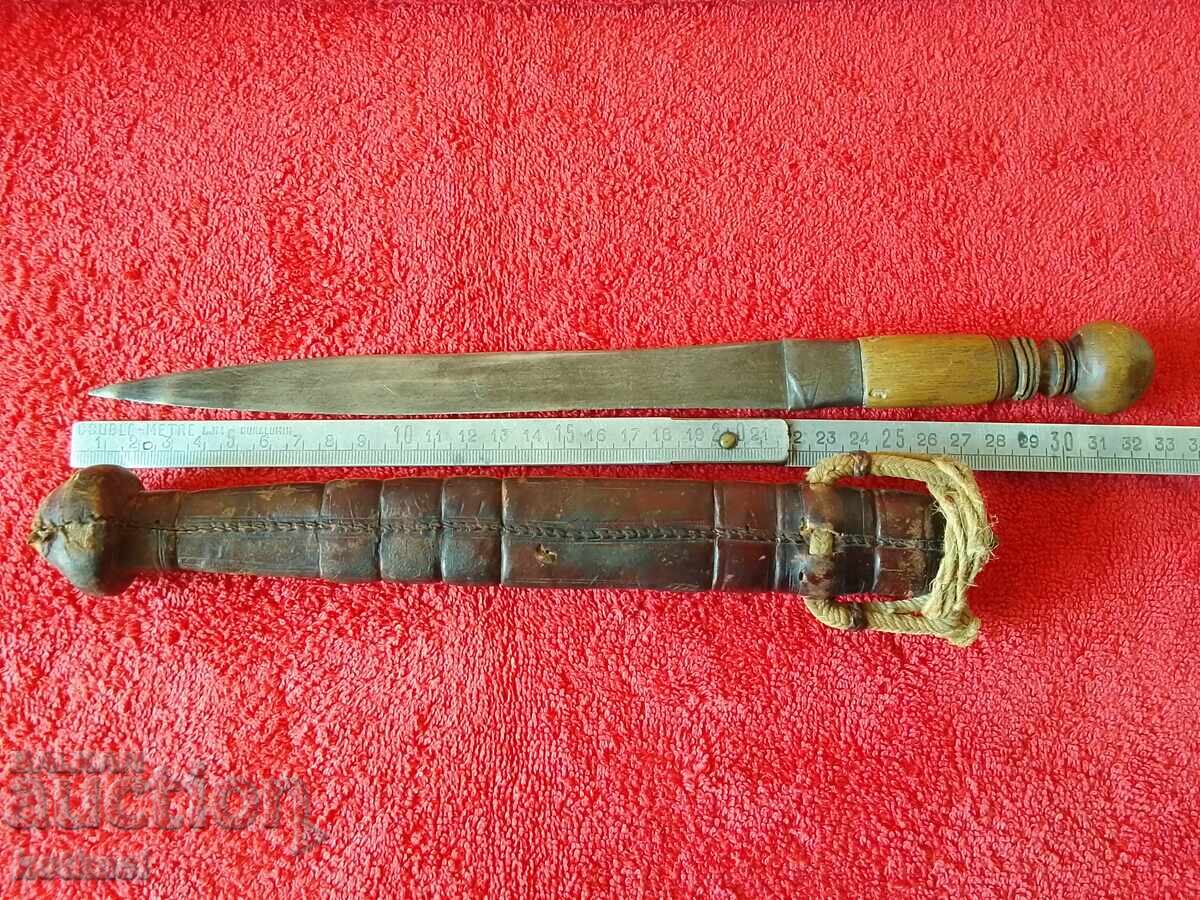 Old knife dagger blade with kaniya Old knife dagger blade with kaniya