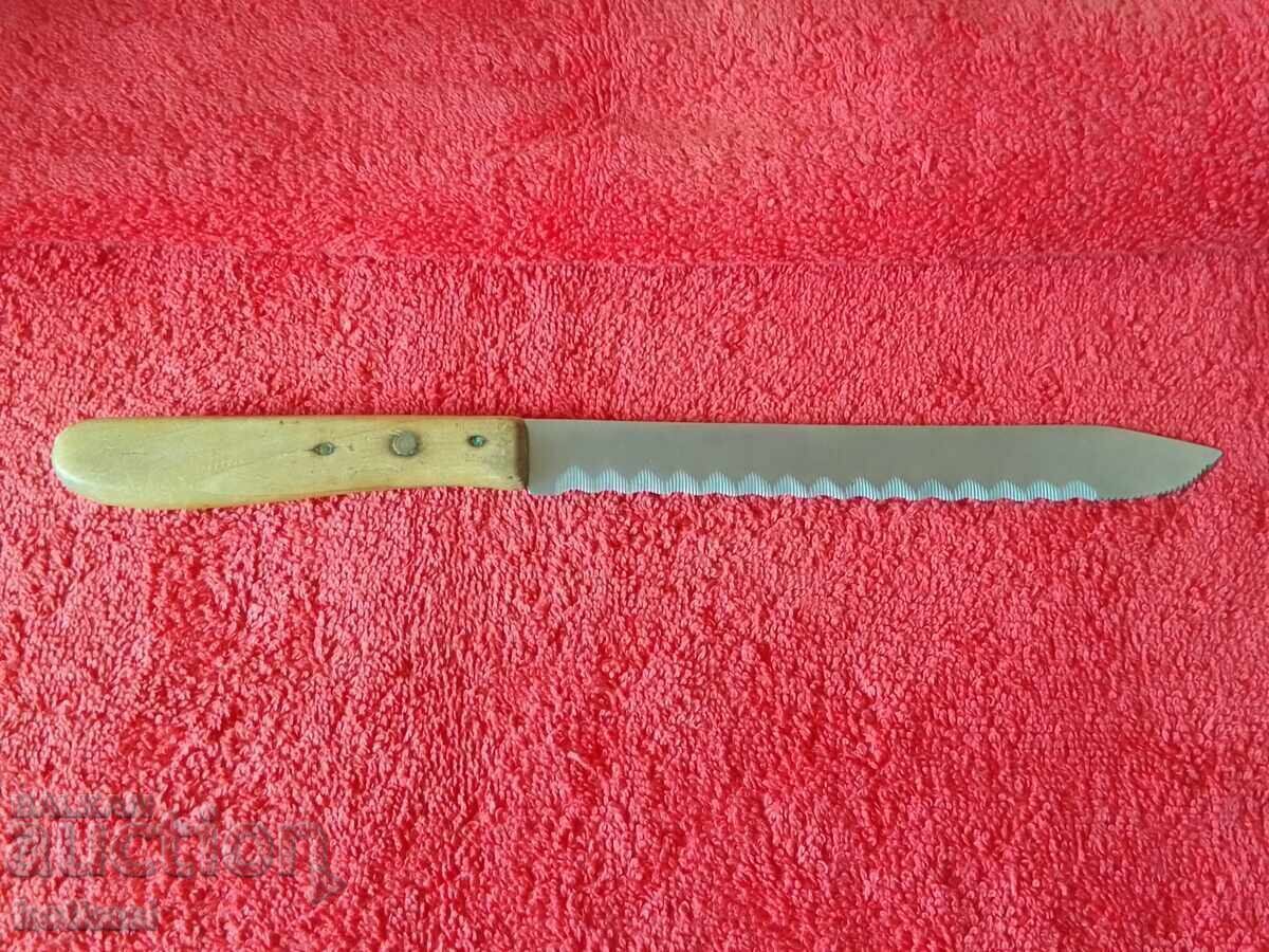 Παλιό μαχαίρι με σήμανση Omega Solinger - 5