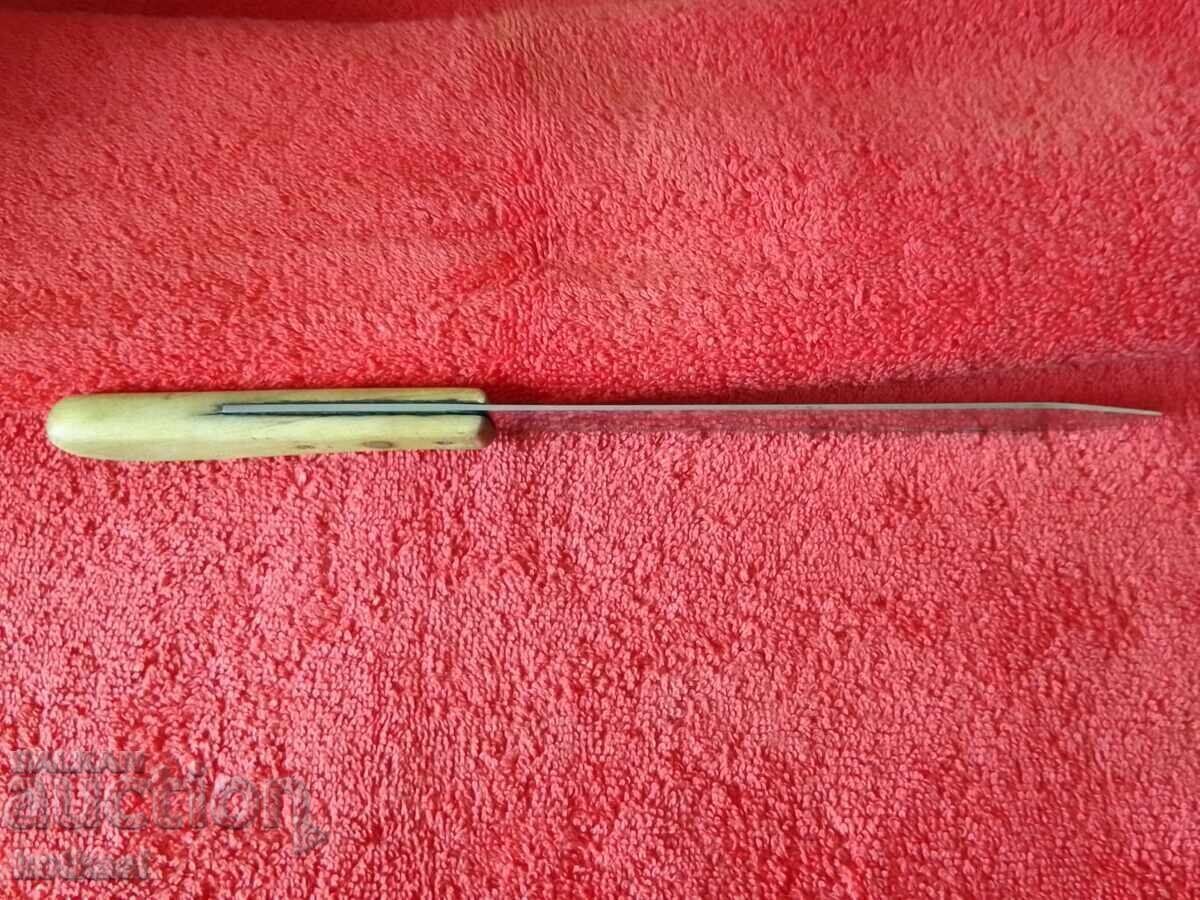 Παλιό μαχαίρι με σήμανση Omega Solinger - 6