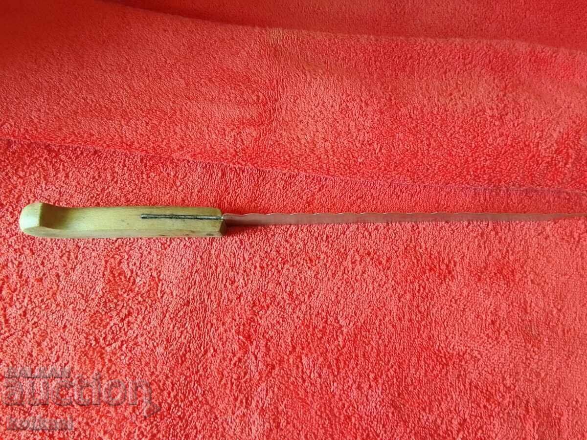 Old large Bulgarian knife - 6