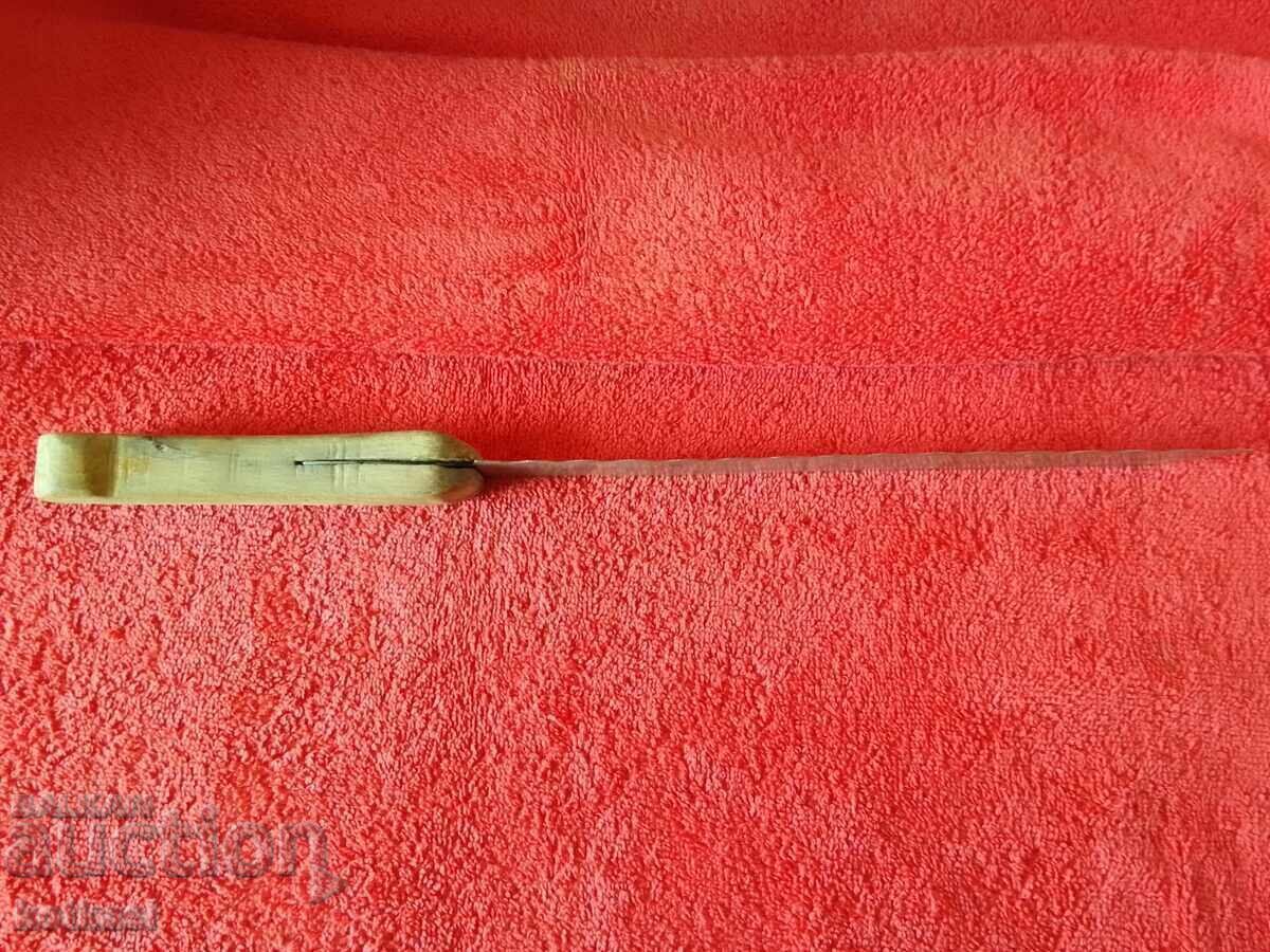 Old large Bulgarian knife - 6