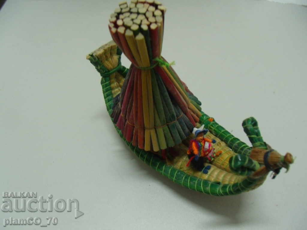 No. * 3515 old Asian souvenir - gondola / boat - with price 5.00 BGN | € 2.56
