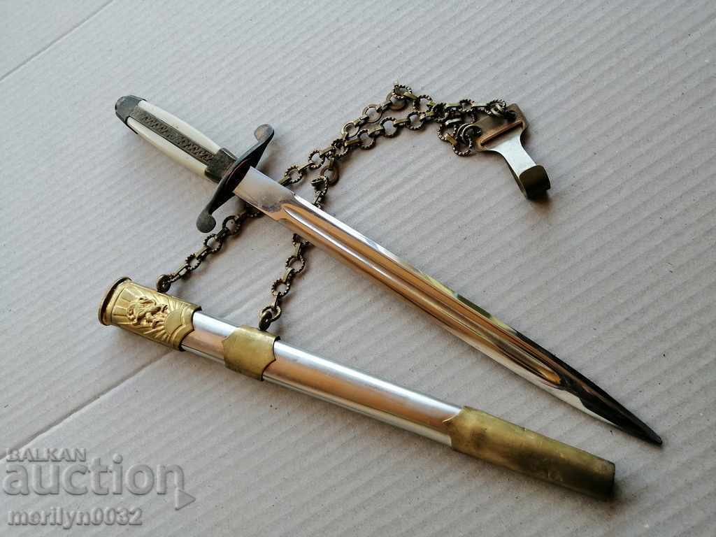 Kortik de ofițer militar general, cuțit pumnal cu kaniya Kortik de ofițer militar general, cuțit pumnal cu kaniya