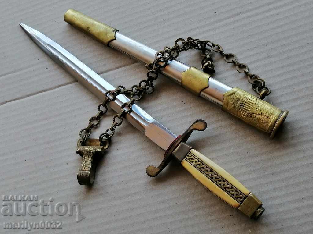 Livrarea Kortik de ofițer militar general, cuțit pumnal cu kaniya