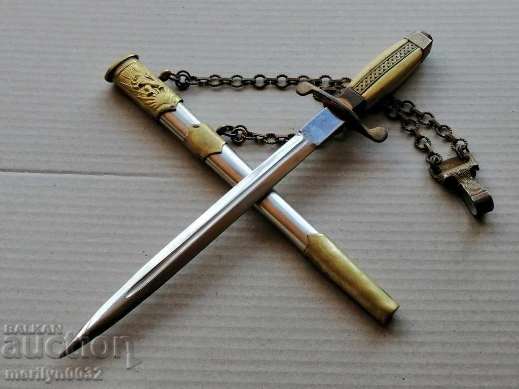 General military officer's kortik, dagger knife with kaniya