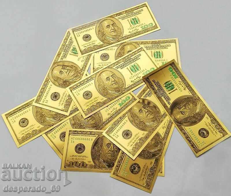 Delivery of (¯`'•.¸ BANKNOTE, USA 100 dollars UNC¸.•'´¯)