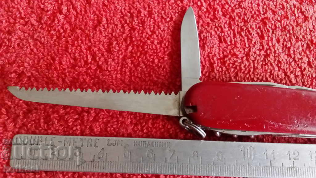 Старо джобно ножче голямо с трион VICTORINOX OFFICIER SUISSE с цена € 8.18 | 16.00 лв. Старо джобно ножче голямо с трион VICTORINOX OFFICIER SUISSE с цена € 8.18 | 16.00 лв.