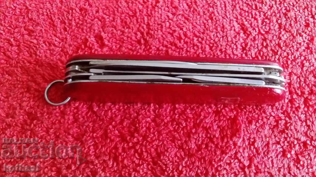 Παλιό μαχαίρι τσέπης μεγάλο με πριόνι VICTORINOX OFFICIER SUISSE - 5 Παλιό μαχαίρι τσέπης μεγάλο με πριόνι VICTORINOX OFFICIER SUISSE - 5