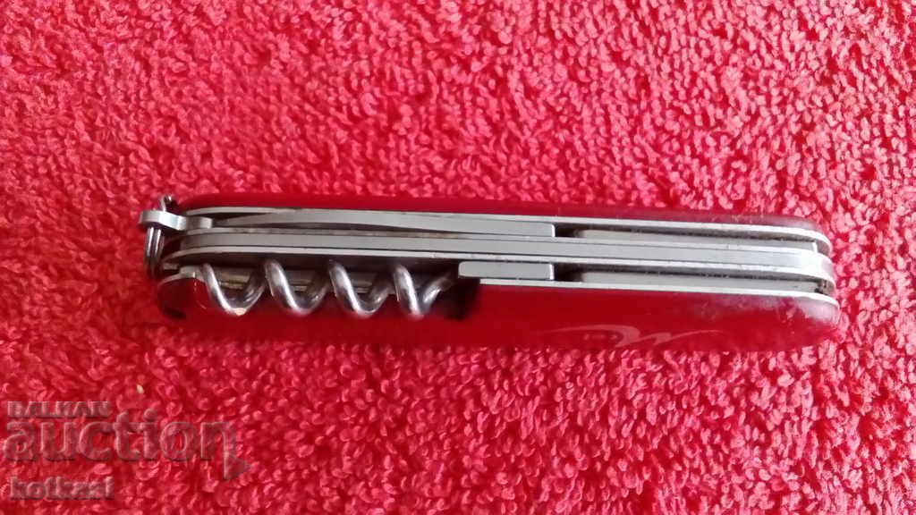 Παλιό μαχαίρι τσέπης μεγάλο με πριόνι VICTORINOX OFFICIER SUISSE - 6 Παλιό μαχαίρι τσέπης μεγάλο με πριόνι VICTORINOX OFFICIER SUISSE - 6