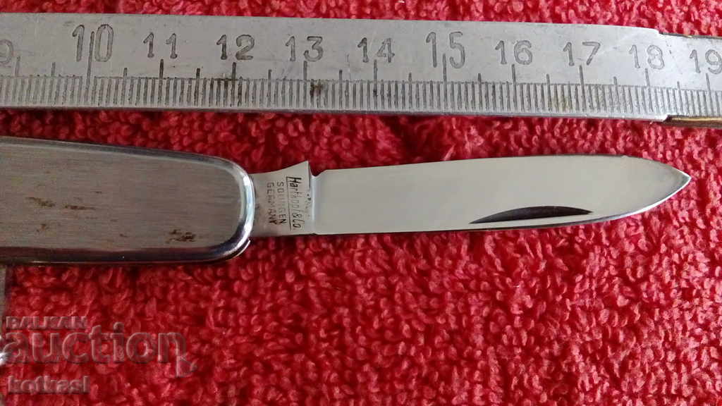 Auction  Old pocket knife sheath HartkopF&Co SOLINGEN GERMANY