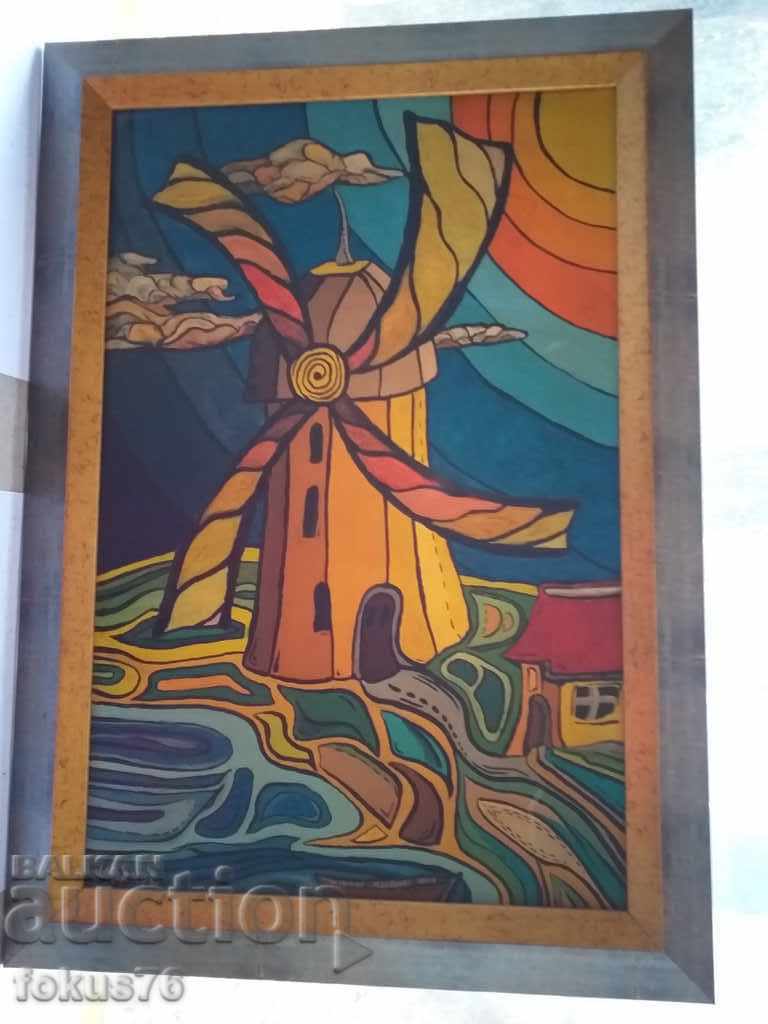 AWESOME BIG PICTURE OIL PAID FRAME SIGNATURE - 7 AWESOME BIG PICTURE OIL PAID FRAME SIGNATURE - 7