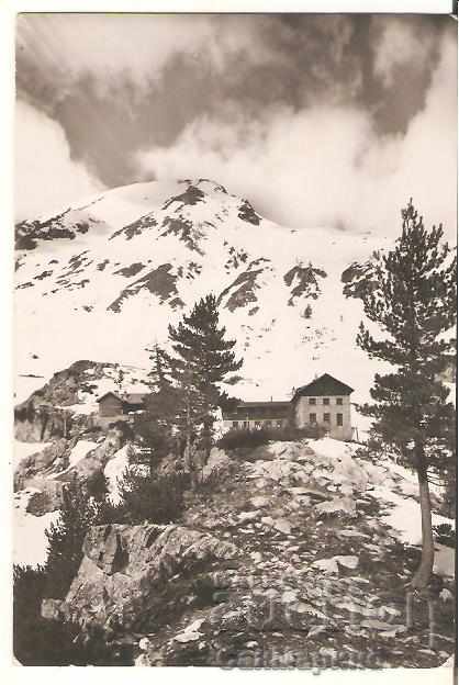 Κάρτα Βουλγαρία Pirin Vihren Hut και Hvinyati Peak *