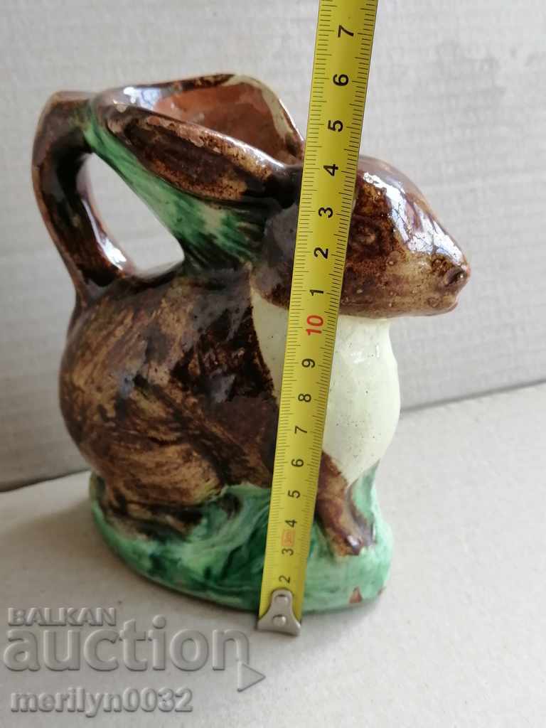 Доставка на Глечосана троянска кана заек керамика, ваза, потир Доставка на Глечосана троянска кана заек керамика, ваза, потир