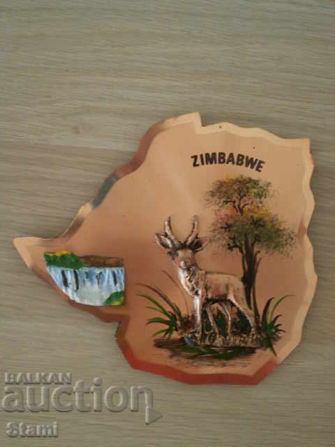 Auction Zimbabwe-souvenir from copper-1, new price Auction Zimbabwe-souvenir from copper-1, new price