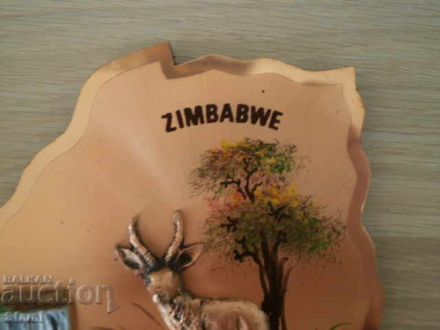 Zimbabwe-souvenir from copper-1, new price - 6 Zimbabwe-souvenir from copper-1, new price - 6