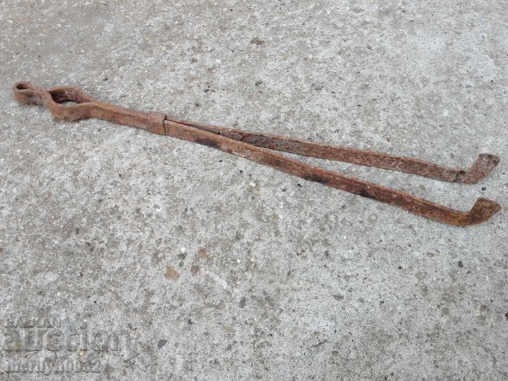 Παλιό ντιλάφι, λαβίδα, σφυρήλατο σίδερο για φούρνο - 7 Παλιό ντιλάφι, λαβίδα, σφυρήλατο σίδερο για φούρνο - 7