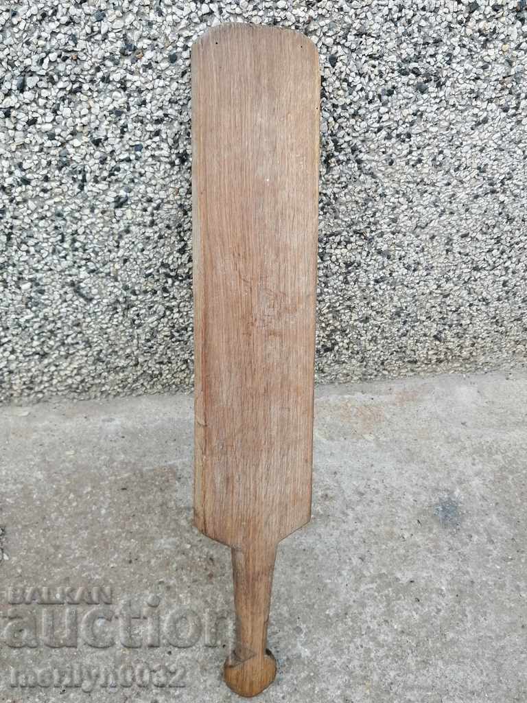 Old wooden tupalka, bat of wood, wooden with price 38.00 BGN | € 19.43 Old wooden tupalka, bat of wood, wooden with price 38.00 BGN | € 19.43