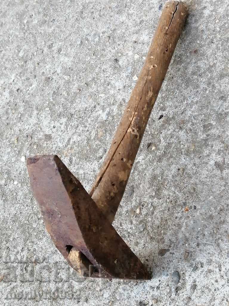 Hair sledgehammer, hammer, blacksmith's tool, primitive with price 49.00 BGN | € 25.05 Hair sledgehammer, hammer, blacksmith's tool, primitive with price 49.00 BGN | € 25.05