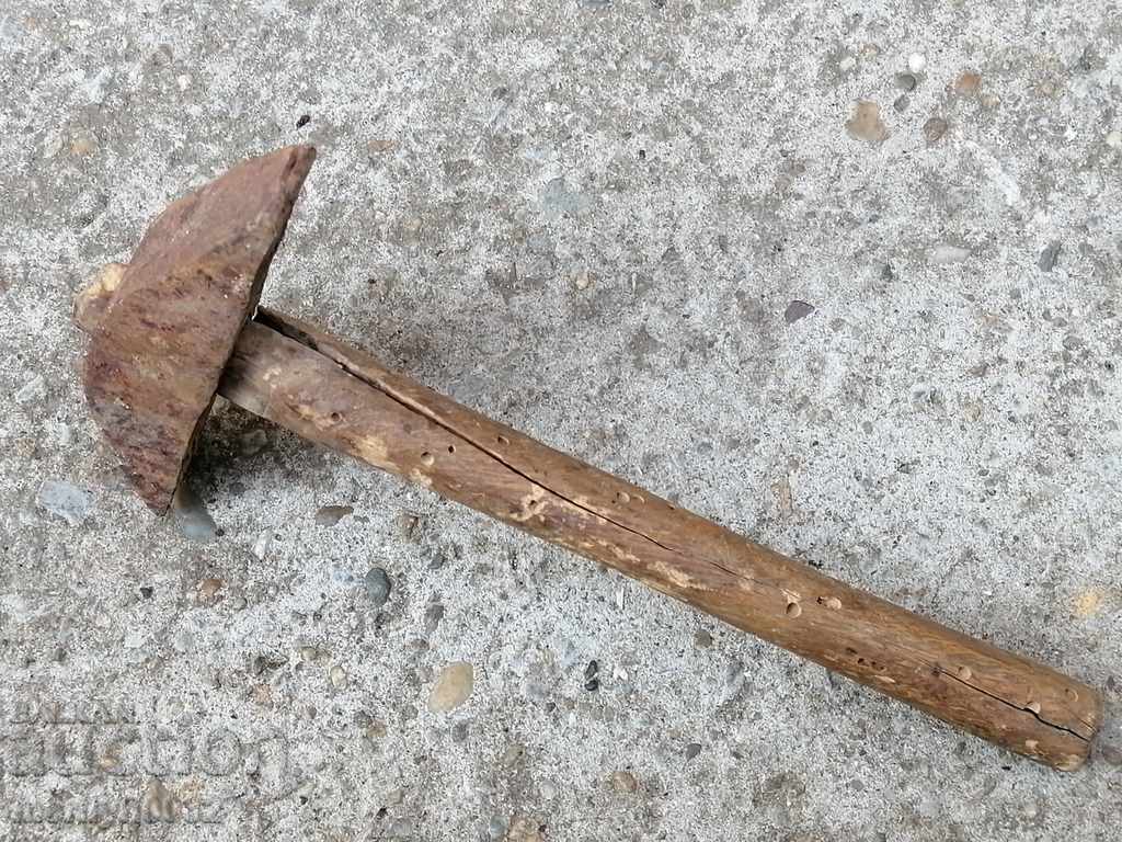 Hair sledgehammer, hammer, blacksmith's tool, primitive - 5 Hair sledgehammer, hammer, blacksmith's tool, primitive - 5