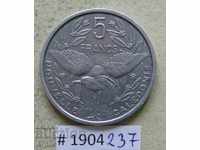 5 Francs 1952 New Caledonia